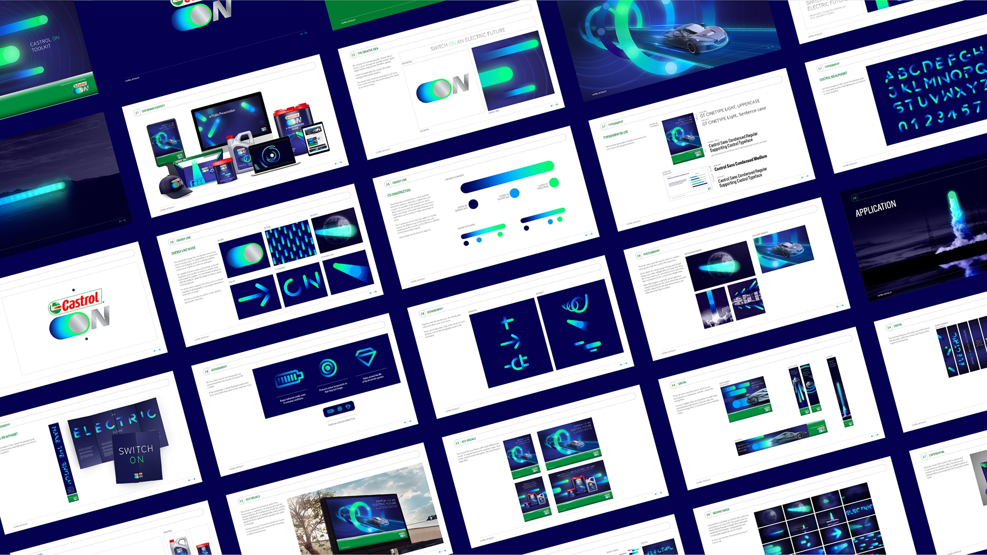 Castrol on visual identity